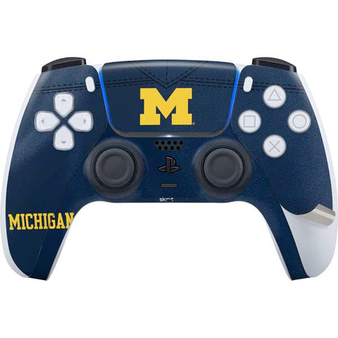 University of Michigan Blue Jersey PS5 Pro Bundle Skin